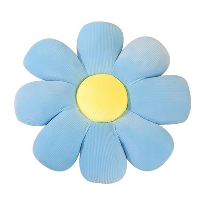 38CM Small Daisy Flower Cushion Cute Sunflower Petal Pillow Sofa Stuffed Plush Toy Kids Colorful Office Room Home Decor Gifts - StudySphere