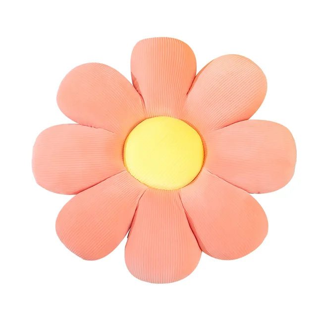 38CM Small Daisy Flower Cushion Cute Sunflower Petal Pillow Sofa Stuffed Plush Toy Kids Colorful Office Room Home Decor Gifts - StudySphere