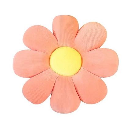 38CM Small Daisy Flower Cushion Cute Sunflower Petal Pillow Sofa Stuffed Plush Toy Kids Colorful Office Room Home Decor Gifts - StudySphere