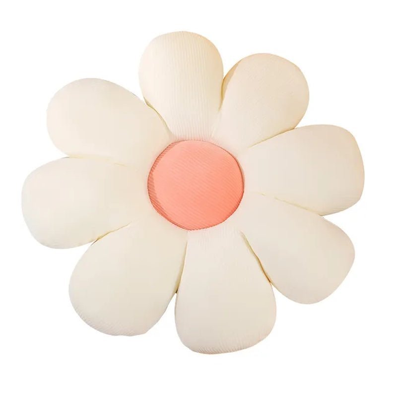 38CM Small Daisy Flower Cushion Cute Sunflower Petal Pillow Sofa Stuffed Plush Toy Kids Colorful Office Room Home Decor Gifts - StudySphere