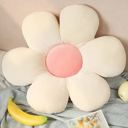 Flower Plush Throw Pillow Soft Stuffed Cotton Cushion Living Bedroom Home Chair Decorative Pillows Sofa Cushions Birthday Gifts - StudySphere