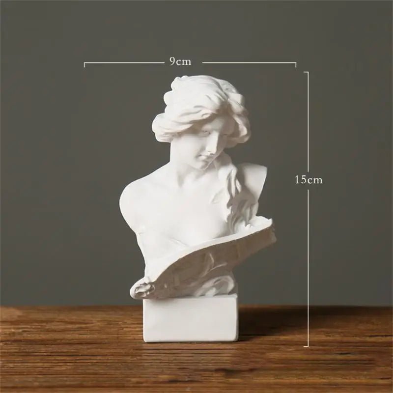 Greek Mythology Figurine Sculpture | Light Academia Room Decor - StudySphere