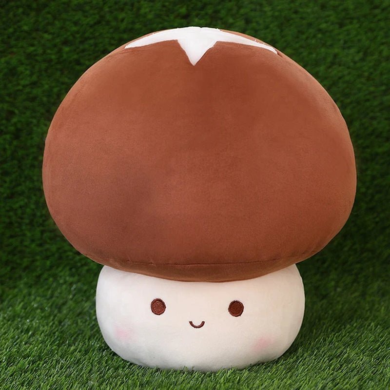 Kawaii Mushroom Plush Dolls Simulation Plant Pillow Lovely Toys for Home Decor Sleeping Cushion Stuffed Soft Dolls - StudySphere