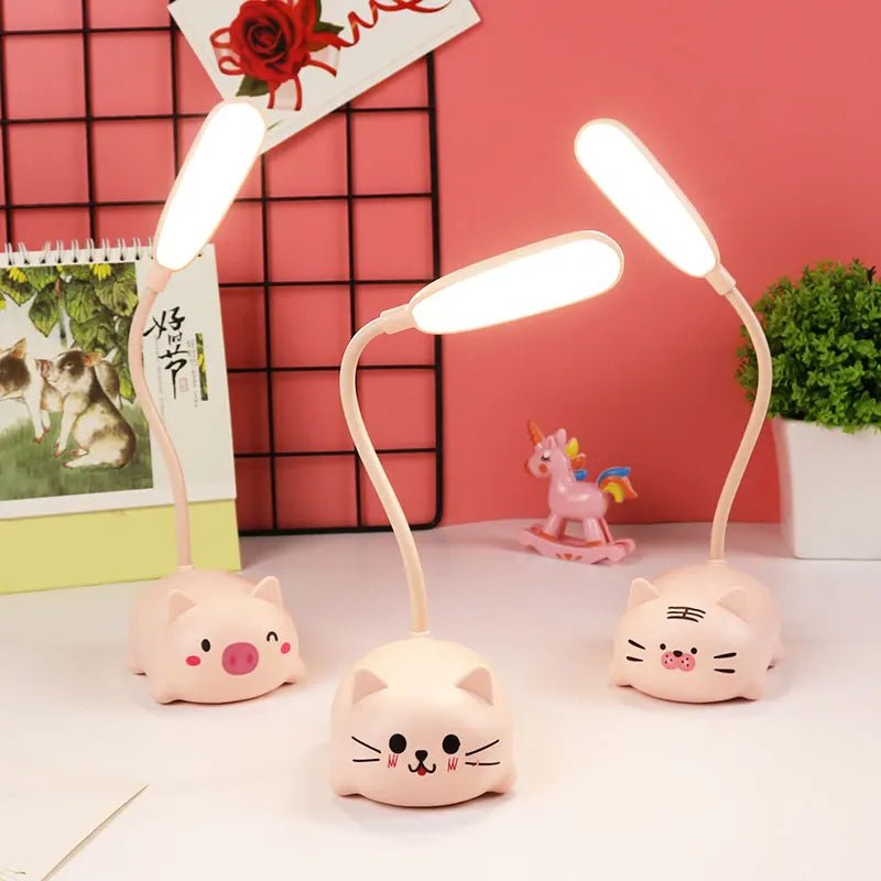 LED Cat Night Light Desk Lamp for Bedroom Decor - StudySphere