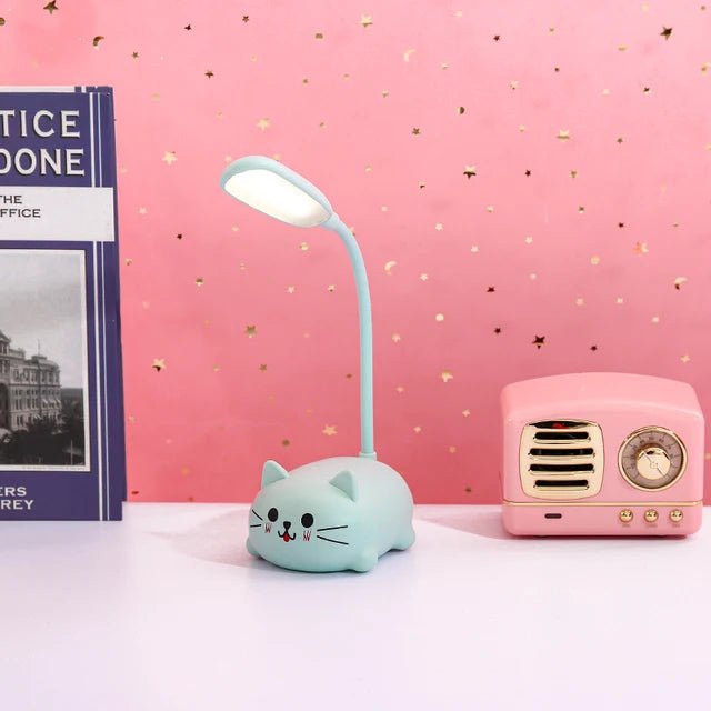 LED Cat Night Light Desk Lamp for Bedroom Decor - StudySphere