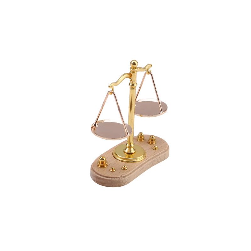 Mini Vintage Balance Scales Model – Jewelry Holder - StudySphere