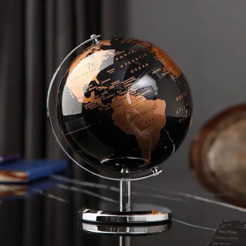 World Globe Yellow Office Decoration Gift - StudySphere